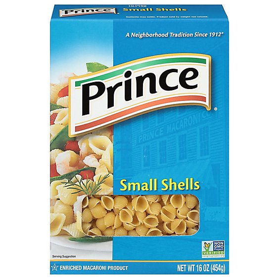 Prince Pasta Shells Small - 16 Oz